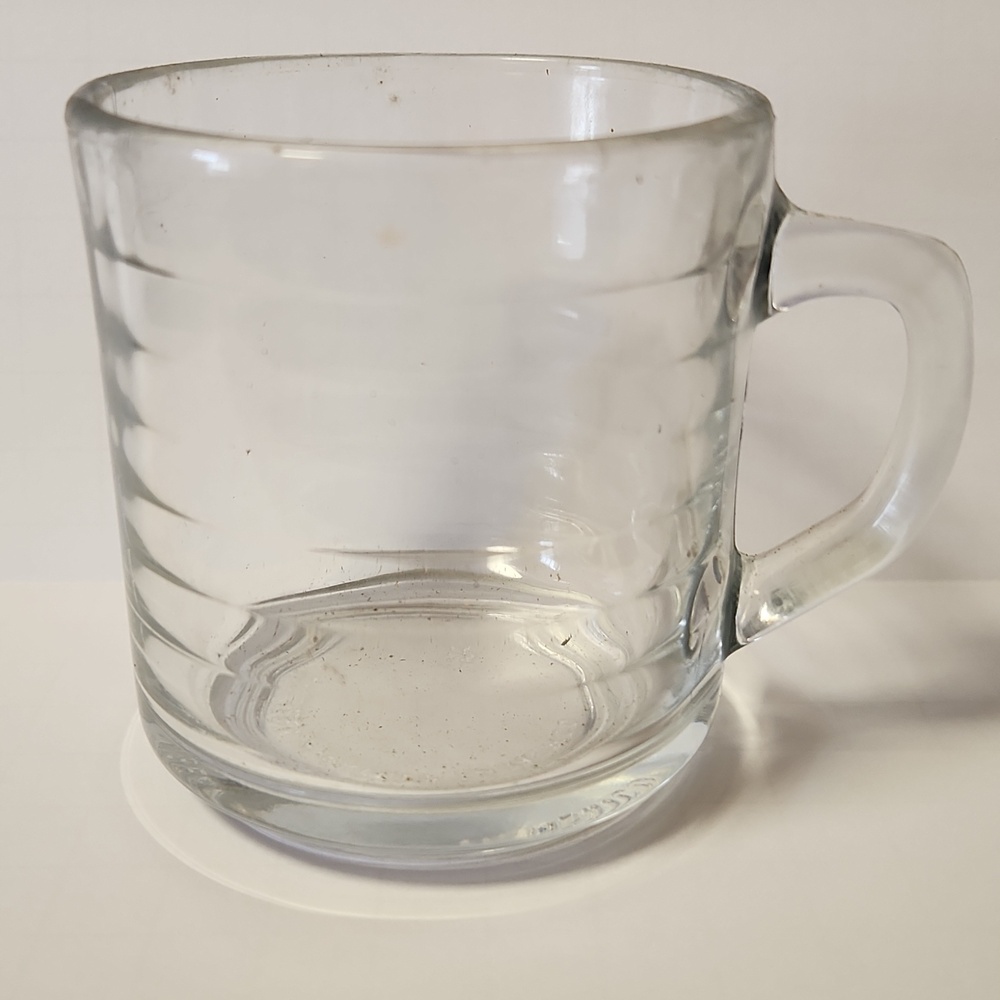 (Set of 4) Clear Glass Mug
